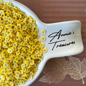 Sunflower  polymer clay sprinkles | Fake sprinkles  | fake sunflower 5mm sprinkles  | Fake fall  Sprinkles | fall  fake baking supplies