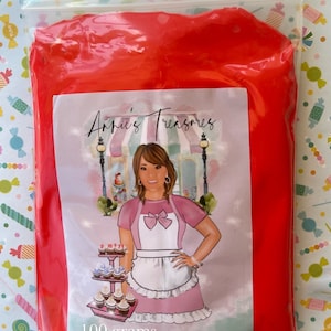 Sample bag red  foam clay for crafting | clay for fake baking | red air dry clay