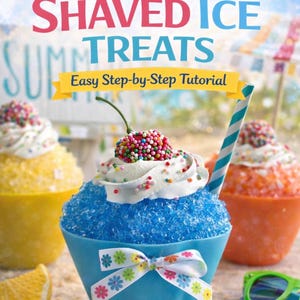 Learn how to make faux shaved ice cups | tutorial fake shaved ice | fake bake tutorial | fake bake tutorials
