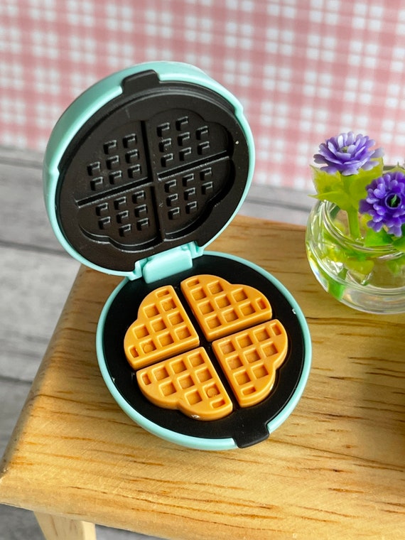 Mini Waffle Maker Fake Waffle Cabochons Doll Size Waffle Maker -   Denmark