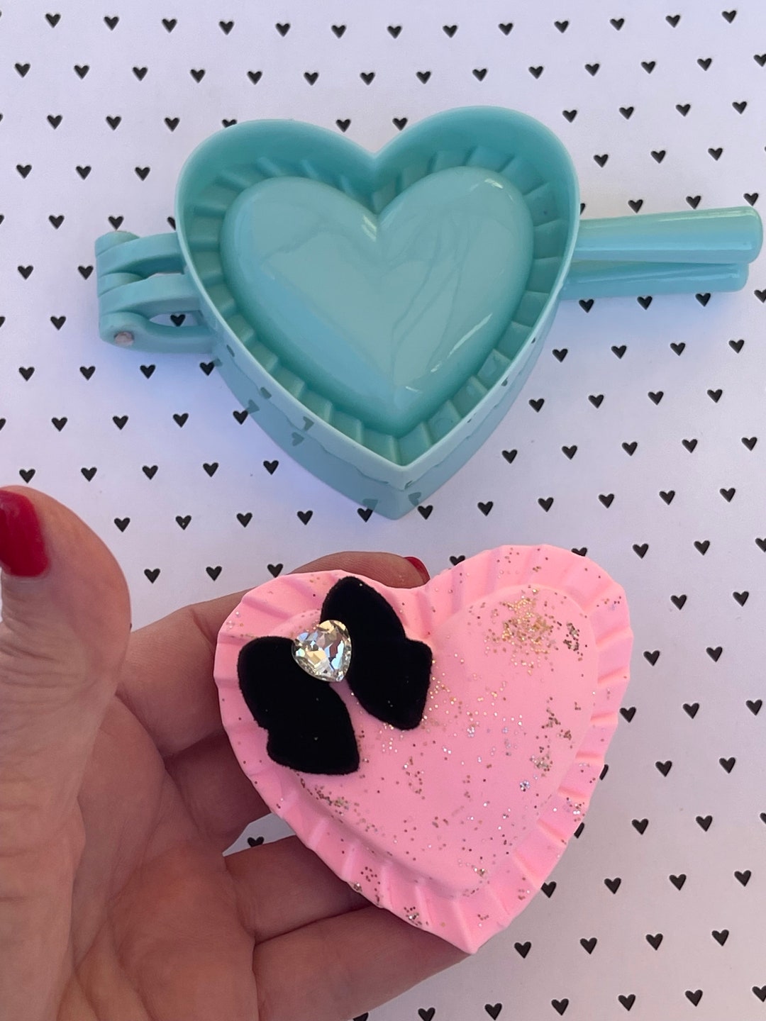 Heart Pie Molds Valentine Heart Pie Mold Heart Mold Etsy