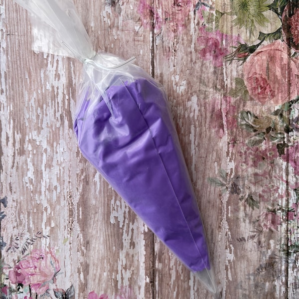 Dark  purple cream glue | fake whipped cream | dark purple deco cream