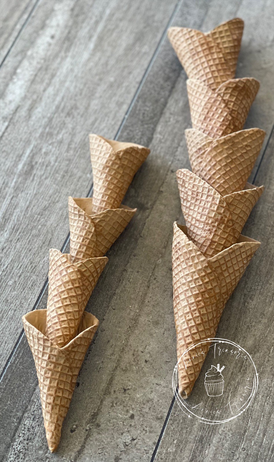 Fake waffle cone pretend waffle cone realistic waffle cone Etsy