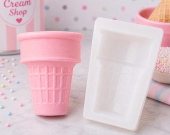 Half Ice cream cone Mold | Silicone ice cream cone mold