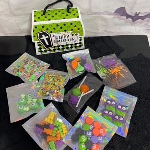 Halloween box set| black green  Halloween | fake Halloween candy