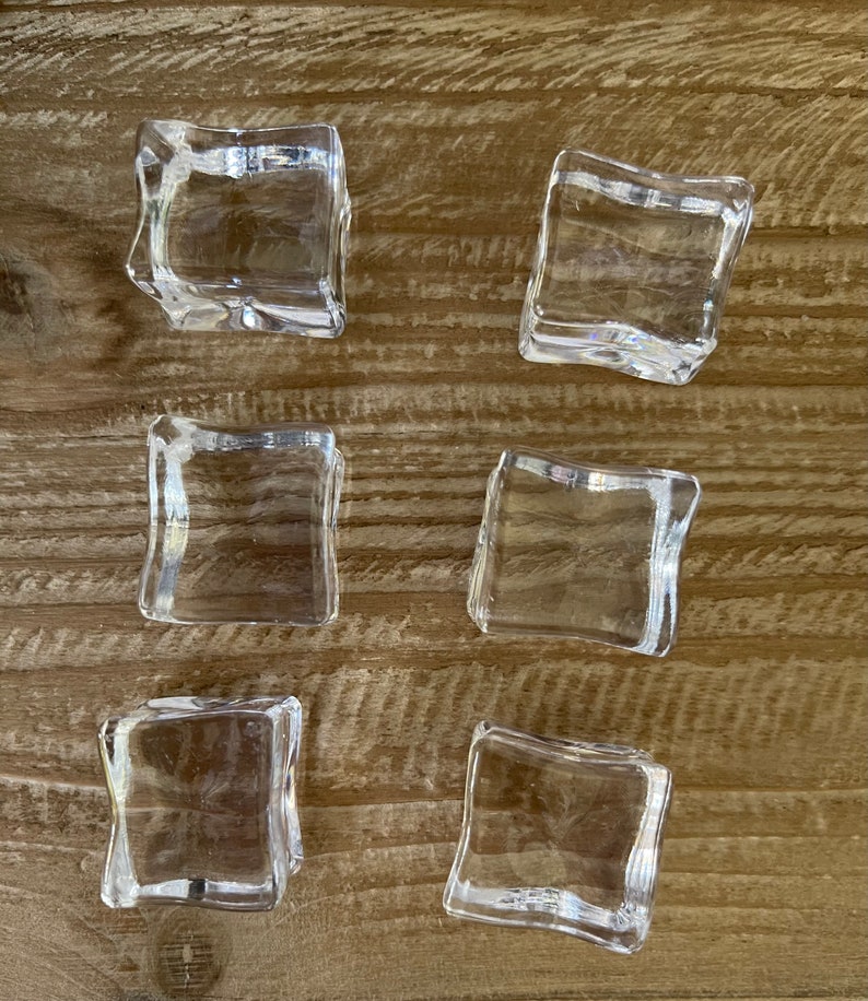 Fake Ice Cubes pretend Ice Cubes Fake Ice for Props Fake - Etsy