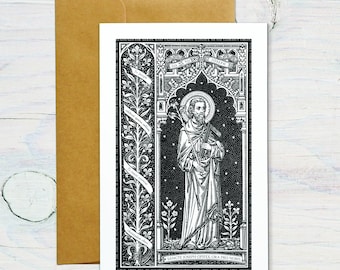 St. Joseph the Worker Card Set; Catholic Greeting Cards; Catholic Note Cards;