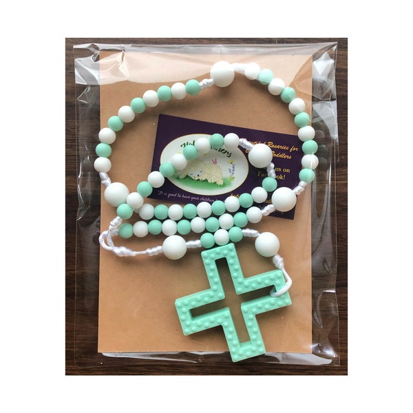 Rosary Teether Etsy