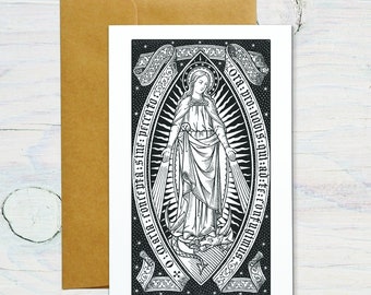 Juego de tarjetas de la Inmaculada Concepción