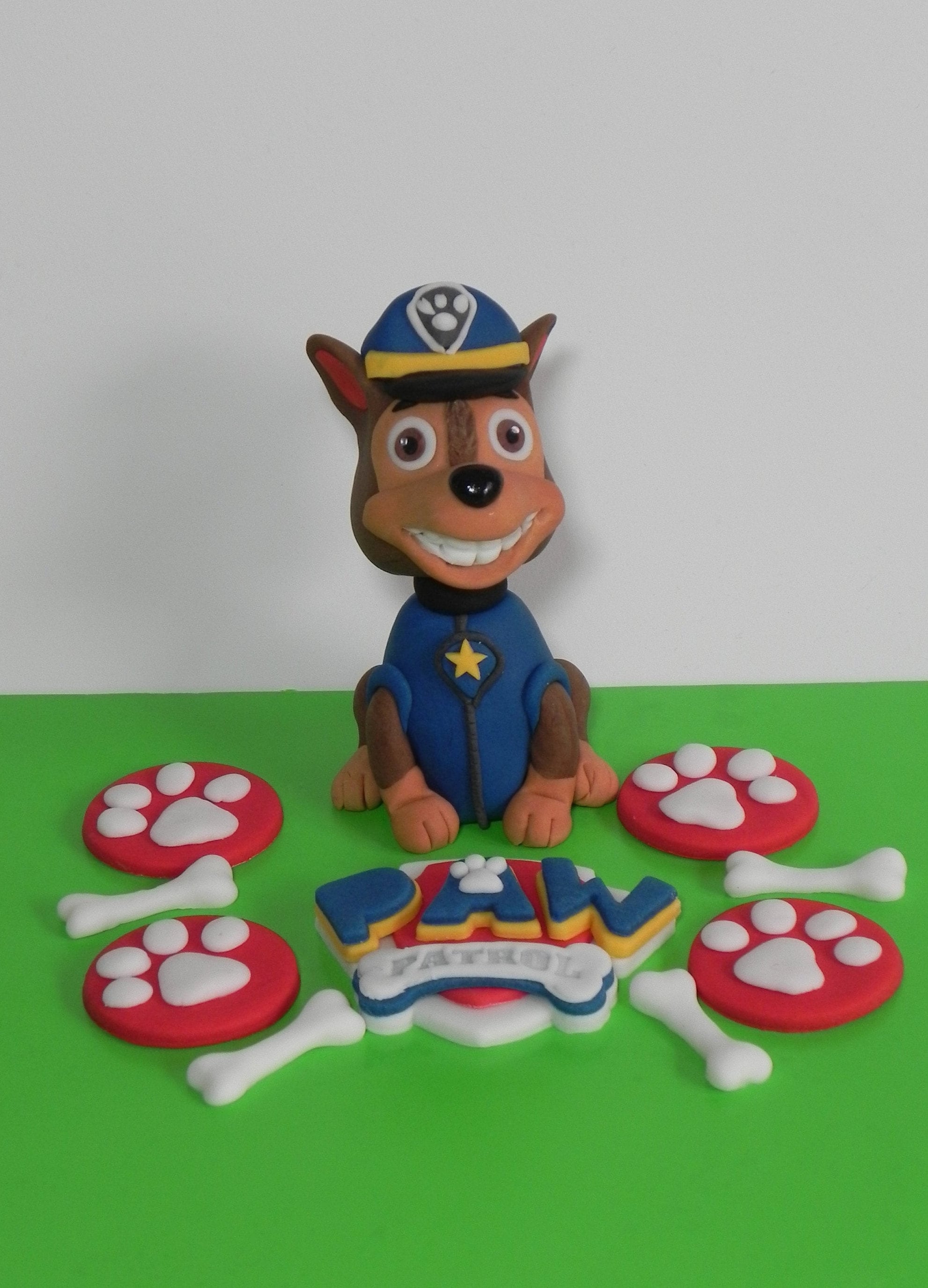 Paw Cake Toppers Birthday Cake Etsy