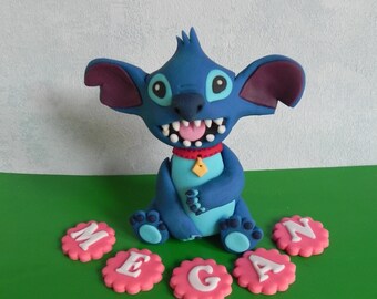 Fondant Stitch Cake Etsy