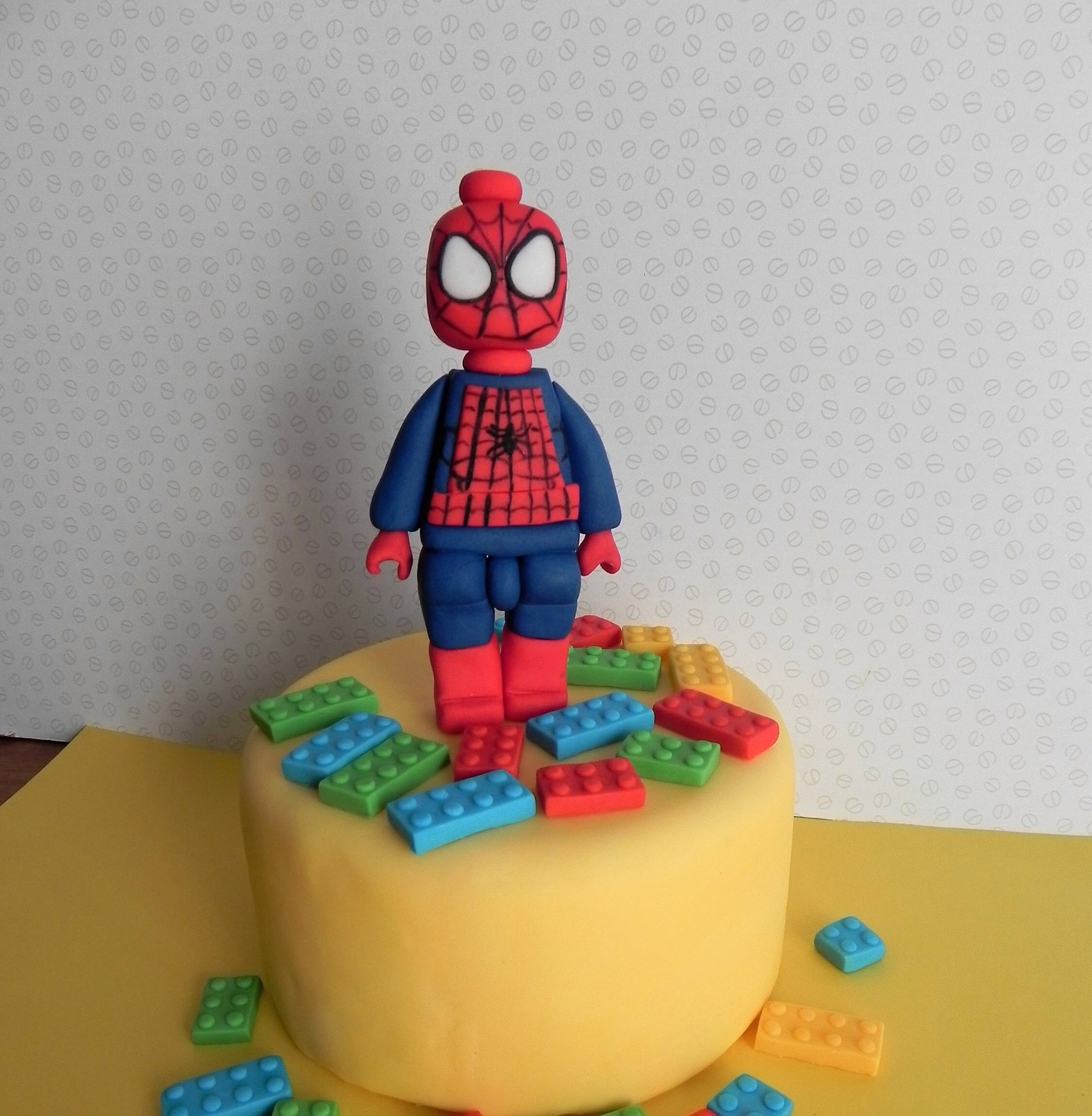 Spiderman Inspire Gateau Topper Gateau Danniversaire Etsy