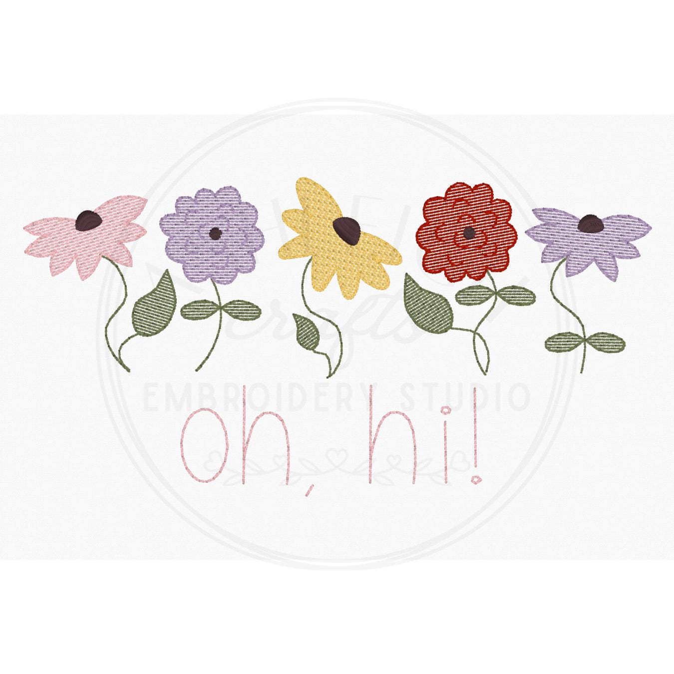 Taylor Piano Flowers Embroidery Pattern - Etsy