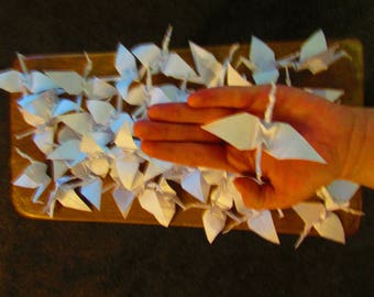 Folded Origami Paper Cranes (Bulk) for Special Event Wedding/ Birthday/ Proposal/ Bridal Shower/ Baby Shower/ Celebration