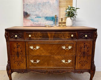 Louis XV Style Professionally Refinished dresser/buffet