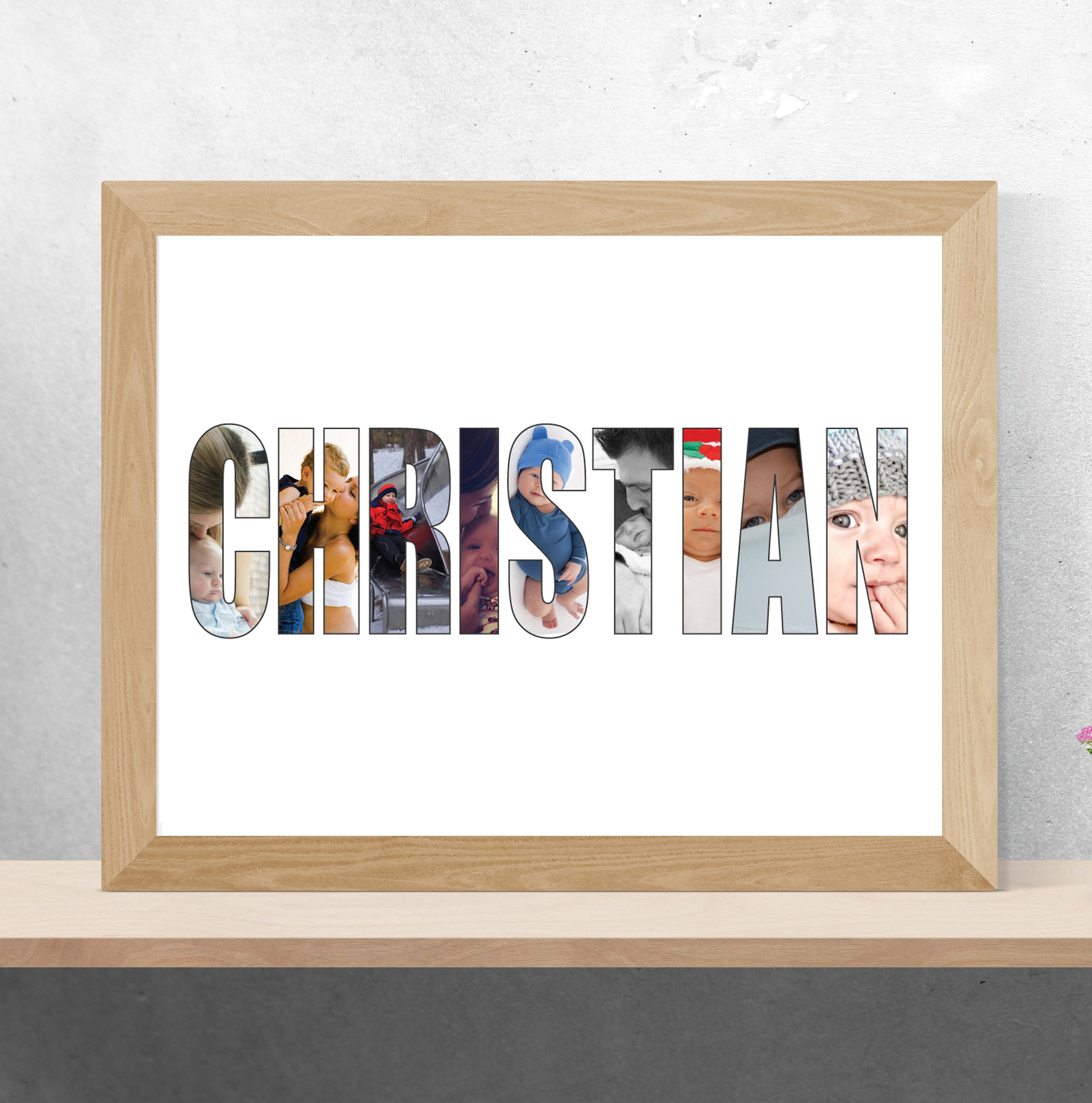 Personalized Word Collage Name Photo Collage Custom Name Etsy Personalized Word Collage Name Photo Collage Custom Name Etsy