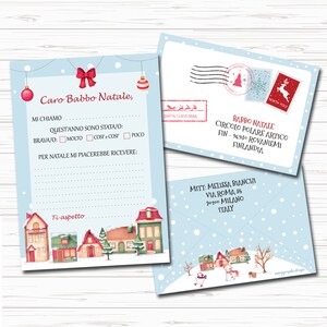 Kit de Santa Claus, Kit de cartas de Santa Claus, Certificado de Santa Claus, Mantel individual de Santa Claus, Certificado de buen niño, Idea de regalo de Navidad