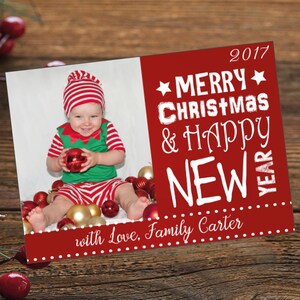 Christmas Card, Photo Christmas Cards, Holiday Cards, Printable Cards,