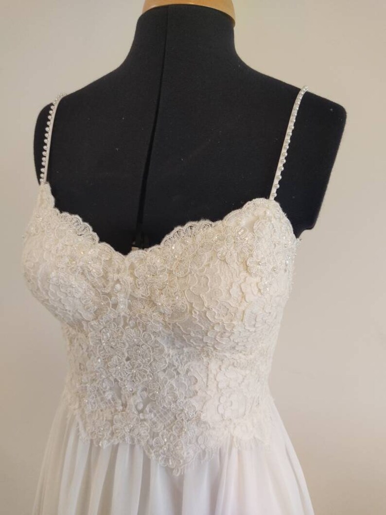 Romantic Boho Wedding Dress Soft Corset Flowy Wedding Dress - Etsy