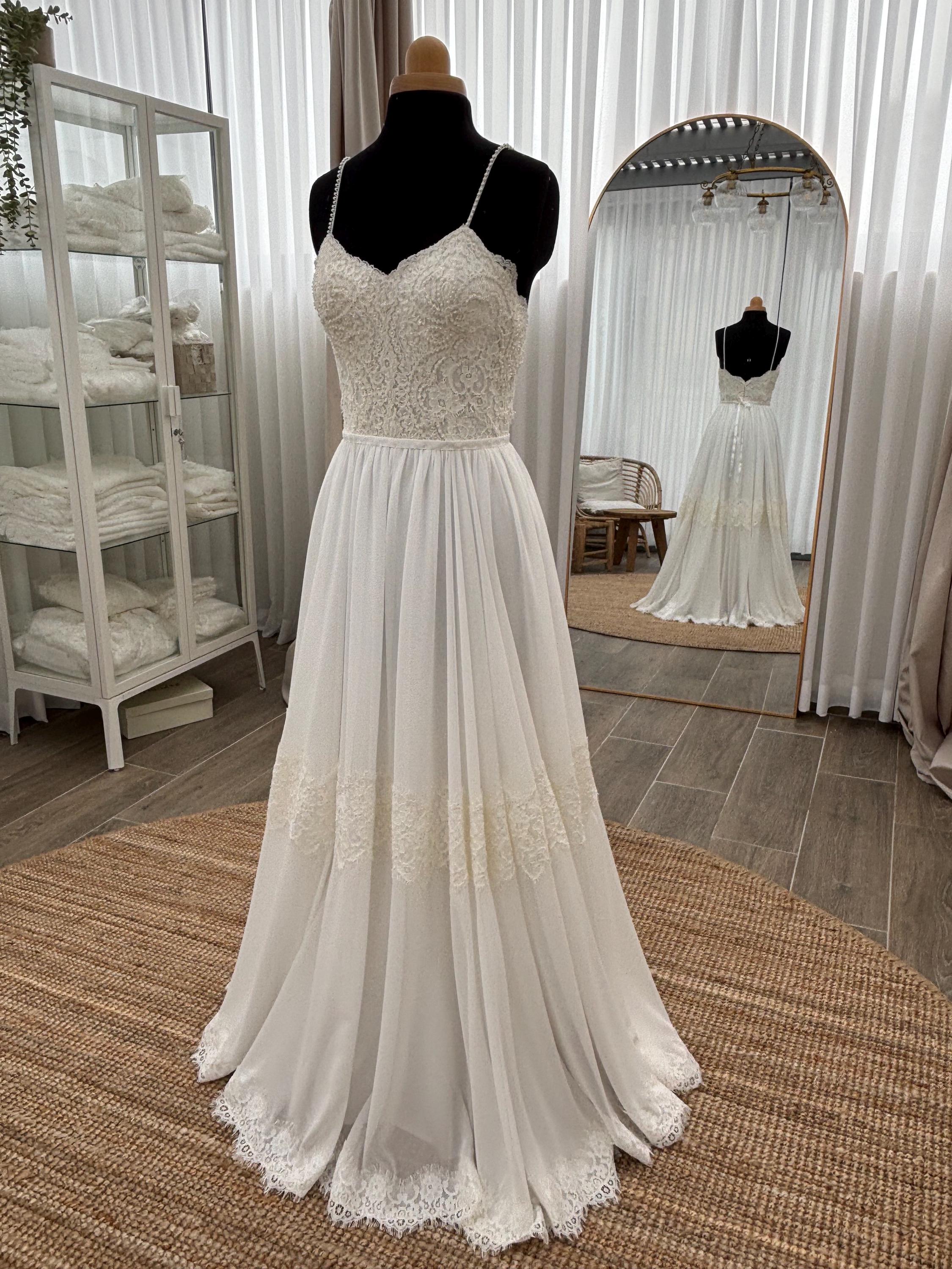 princess polly baby blue dress Boho lace wedding dress for sale main image 0