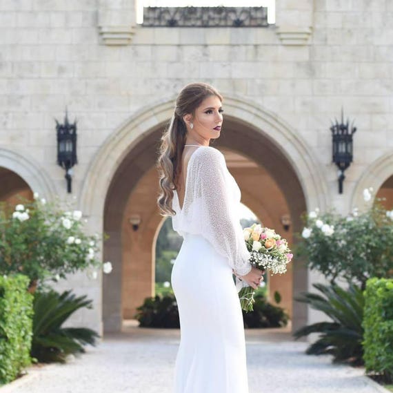 long sleeve wedding cover ups