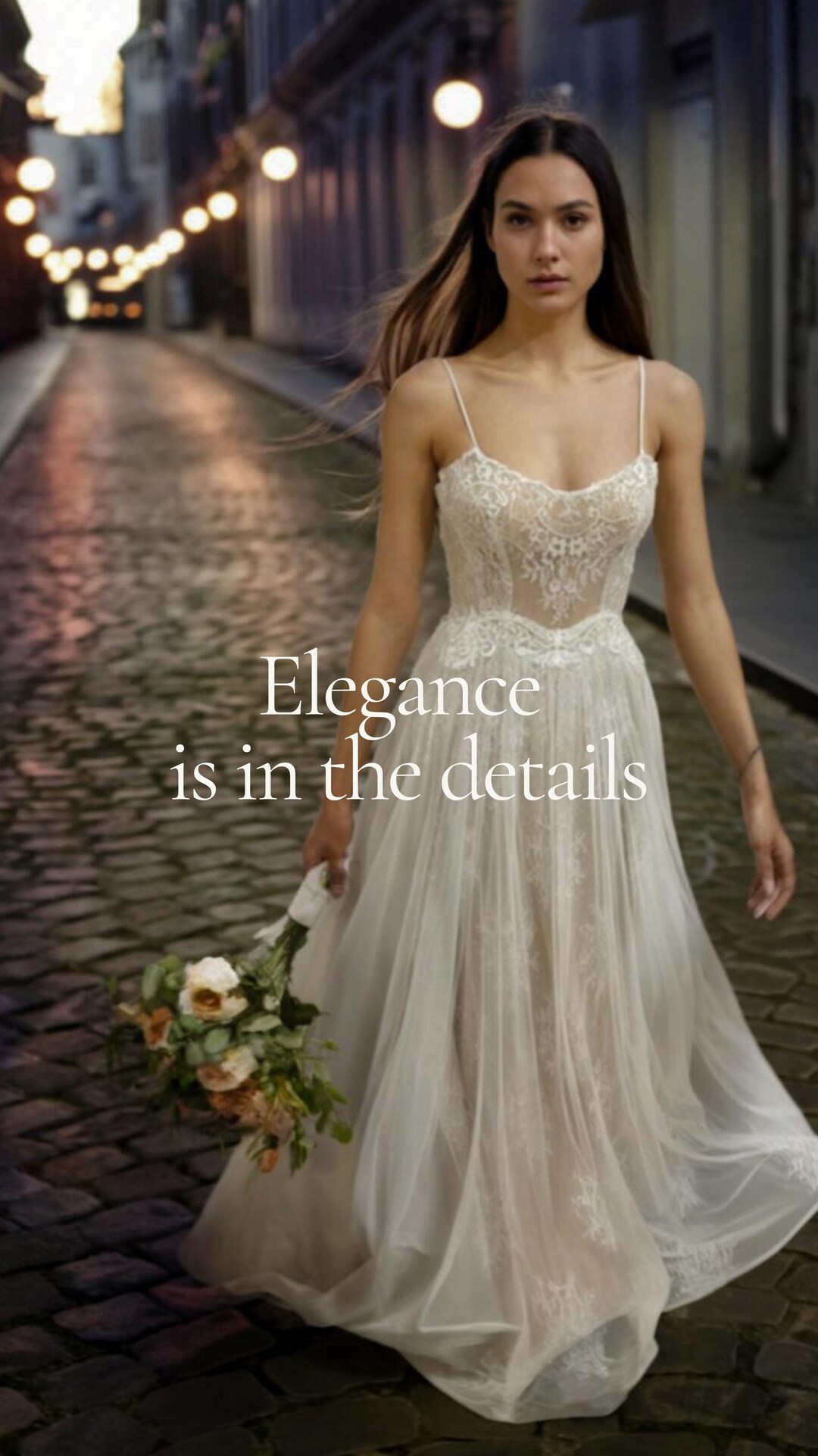 Boho Wedding Dress With Soft Satin Bohemian Style main image 0