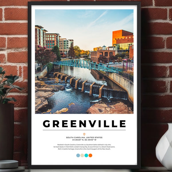 Greenville Sc Art Etsy