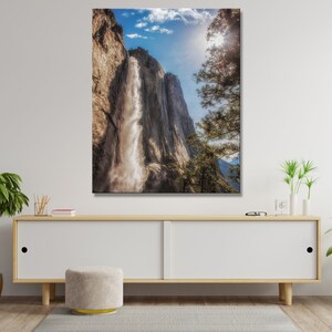 Yosemite Wand Kunst, Yosemite Print, Nationalpark Poster, Yosemite Herbst Leinwand, Metall, Fotodruck, Yosemite Home Office Decor, Kalifornien
