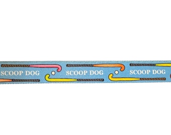 Bark & Wag Scoop Dog Field Hockey Collar, sports dog collar, doggy lover, gift, Field Hockey, printed dog collar, boy and dog collar 