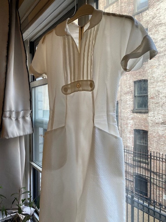 Vintage nurse dress XS