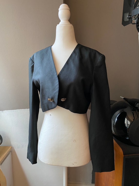 Dior black short jacket (bolero jacket)