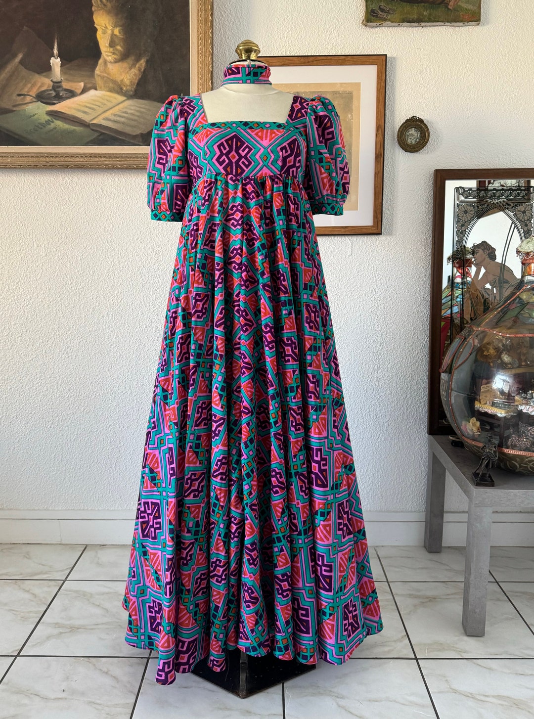 Vintage Dress 70s Roger Gallet Roger gallet Etsy