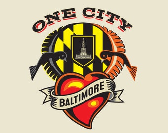 One City: Baltimore Original T-Shirt