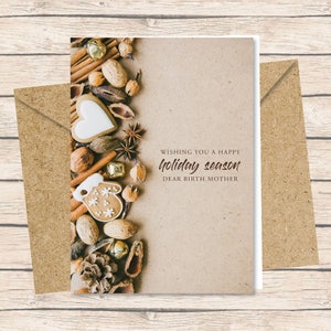 Geboortemoederkaart - Instant Download / Merry Christmas / Vakantiekaart / geboortemoederkaart afdrukbaar