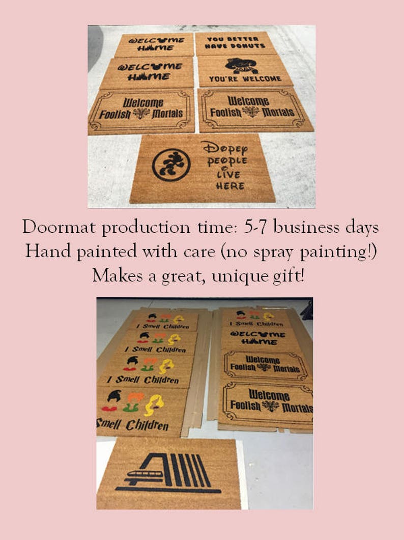 XL size Boardwalk Resort door mat custom door mat Etsy