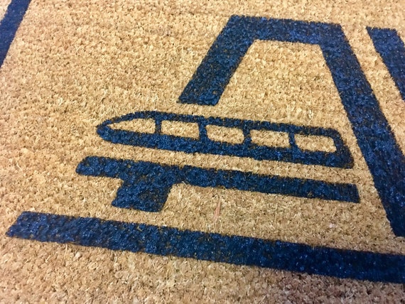 Disney Contemporary Resort Door Mat Monorail Dvc Disney Etsy