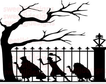 Mouse family matching shirts SVG,JPG,PDF, Cricut, Design Space, Silhouette, hitch hiking ghosts diy cutting file, Haunted Mansion, wdw shirt