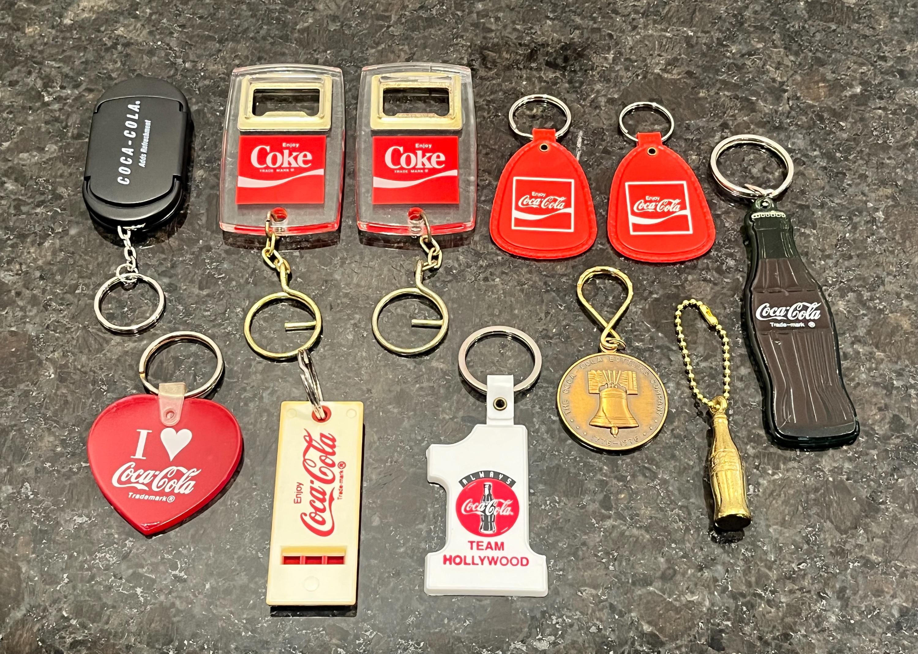Vintage Cocacola Keychain - Etsy