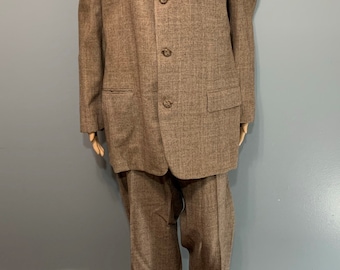 ヴィンテージ 1940 年代～1950 年代 Eagle Clothes ブラウン スーツ