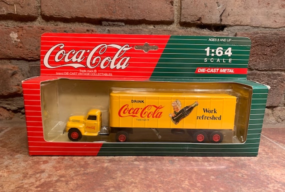 1993 Coca-cola Vintage Vehicles Collectible 1950s 1/64 Scale