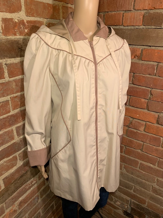 Vintage 1970s Learsi Beige Spring Jacket Women’s … - image 8