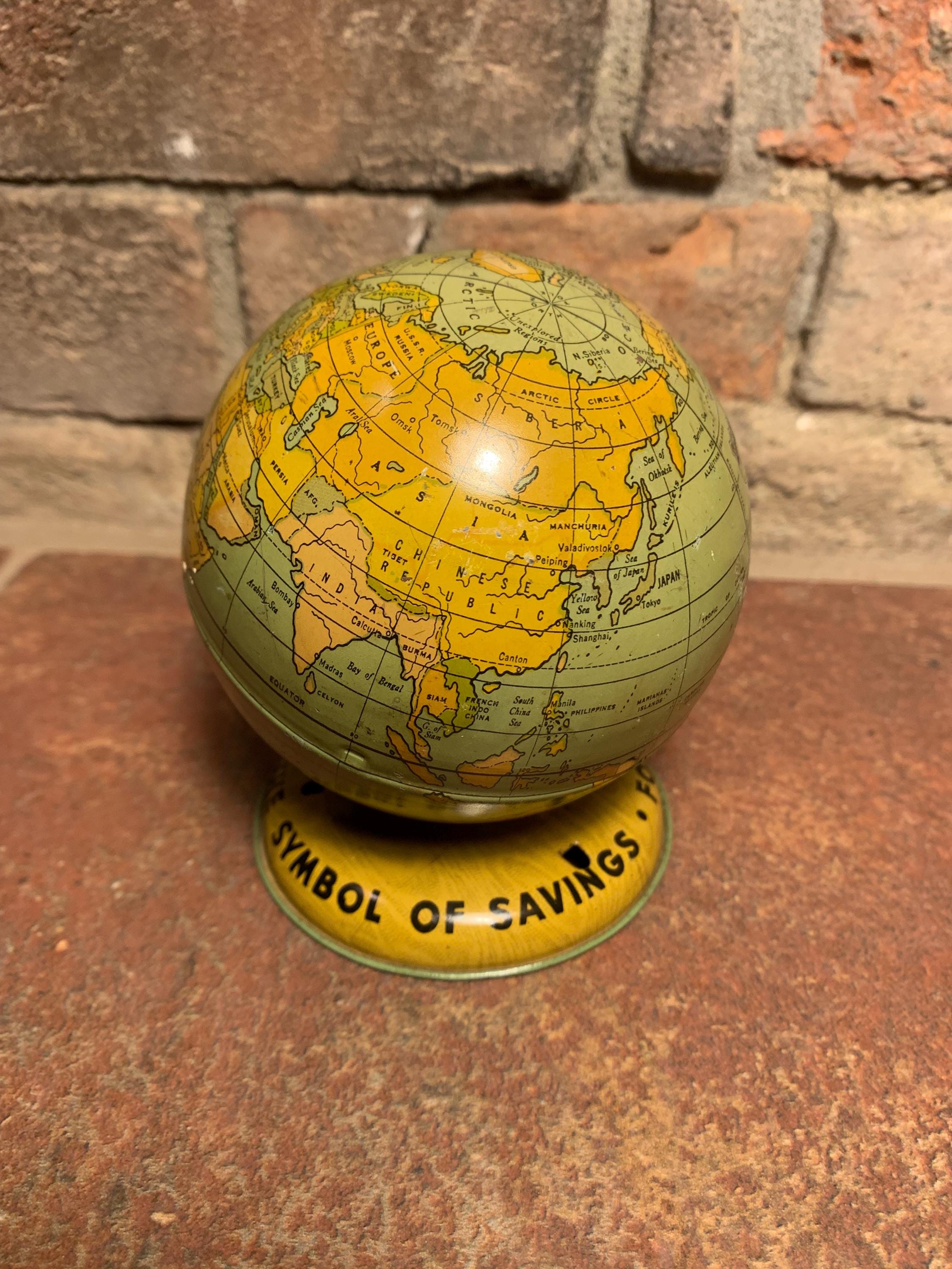 1930s Metal Bank - Etsy Canada