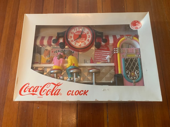 Vintage Collectible Burwood 3D Coca-cola Soda Fountain Ice Cream