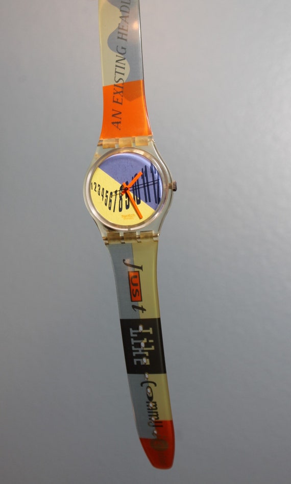 Vintage Original Swatch Watch "An Existing Head J… - image 2