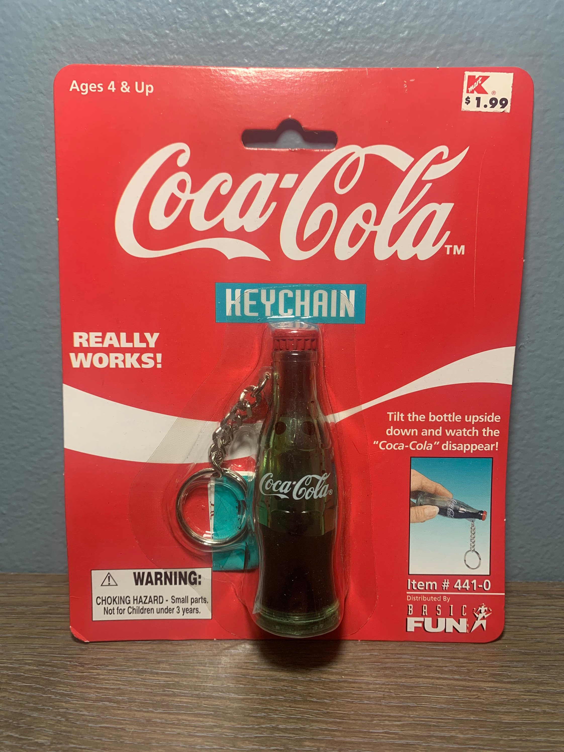 Coca-Cola Bottle 100 years Red Keychain NEW FREE SHIPPING 
