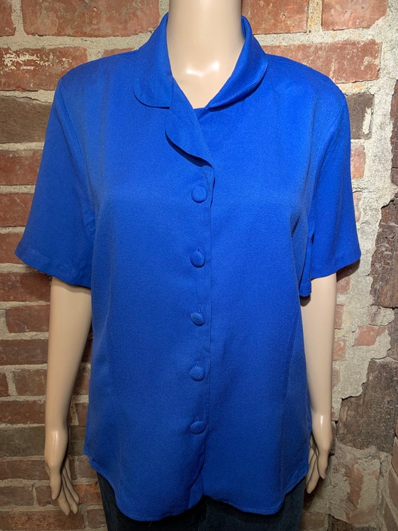 Vintage 1980s-1990s Women’s Large Sag Harbor Blue 