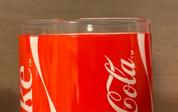 Vintage 1980s Coca-cola 6pc. Ice Bucket on the Rocks Set With 4