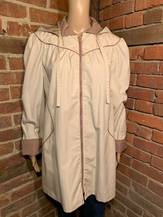 Vintage 1970s Learsi Beige Spring Jacket Women’s … - image 10