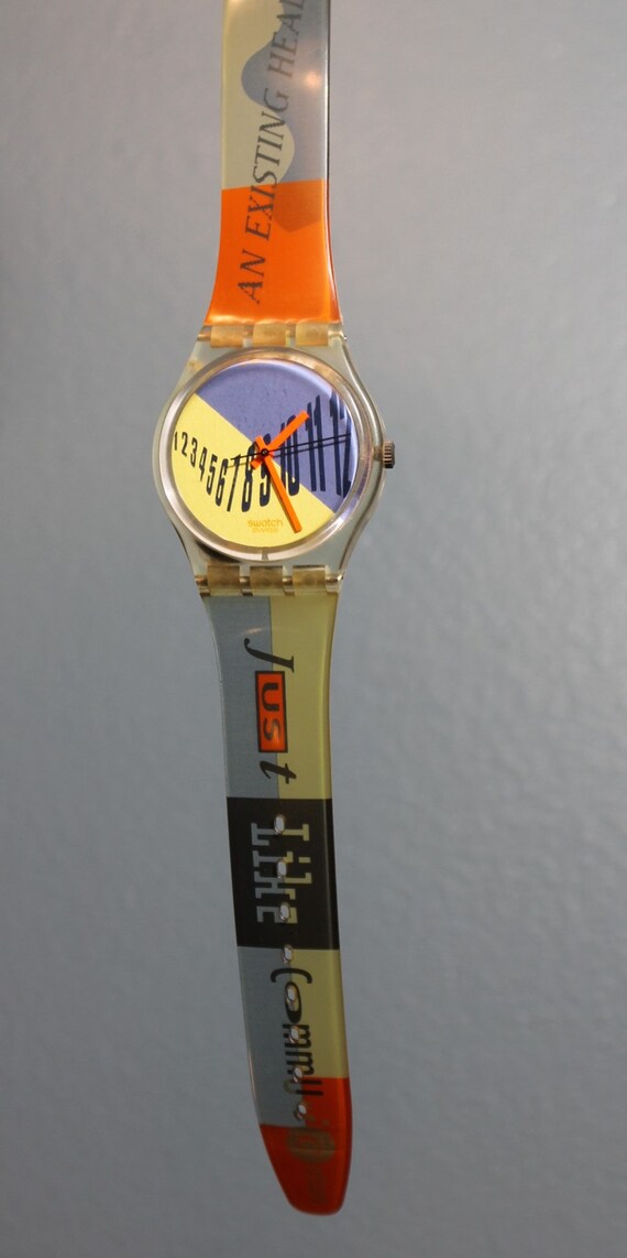 Vintage Original Swatch Watch "An Existing Head J… - image 3