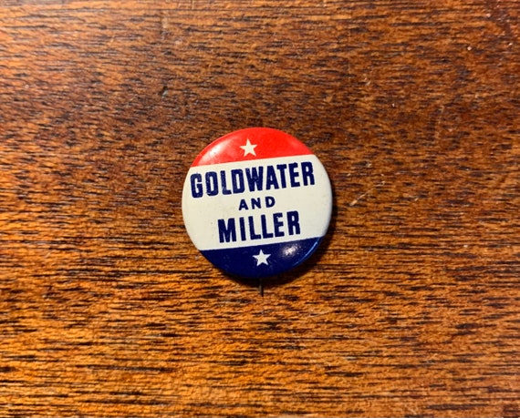 Vintage 1960s Goldwater and Miller Presidential E… - image 5